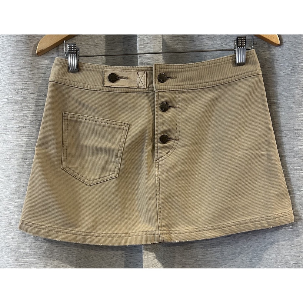 Love‎ Boat Khaki Mini Micro Skirt